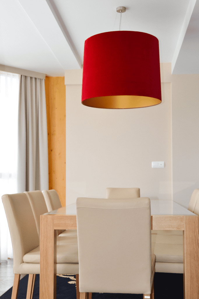 Lampy w apartamentach