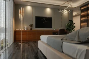 Read more about the article Jak za pomocą oświetlenia można kreować nastrój w apartamencie dla dwojga?